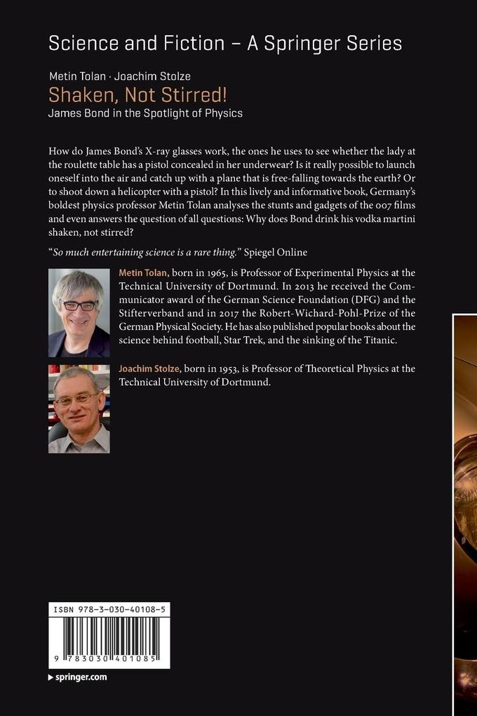 Weitere Ansicht: Shaken, Not Stirred! | Metin Tolan, Joachim Stolze