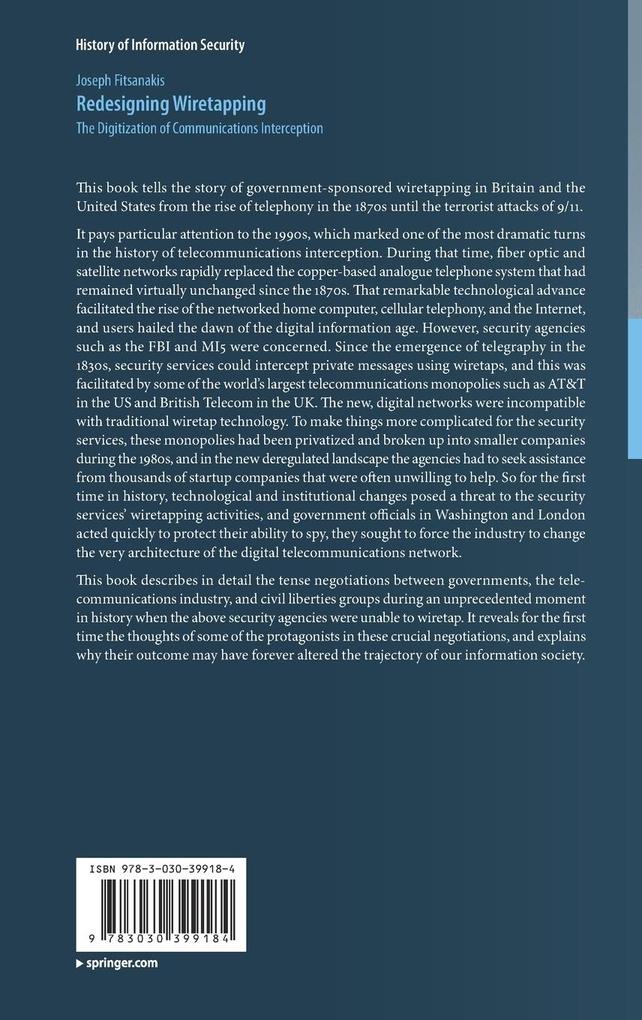 Weitere Ansicht: Redesigning Wiretapping | Joseph Fitsanakis