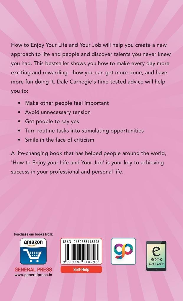 Weitere Ansicht: How to Enjoy Your Life and Your Job | Dale Carnegie