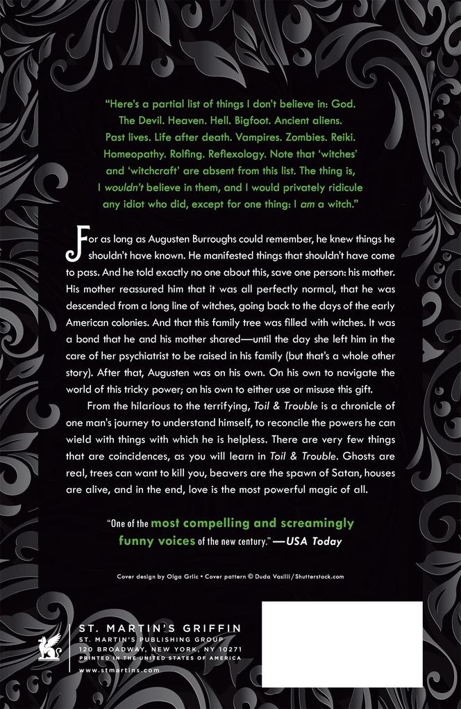 Weitere Ansicht: Toil & Trouble | Augusten Burroughs