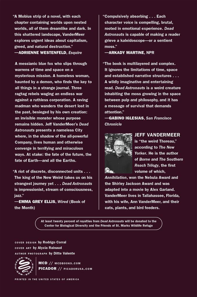 Weitere Ansicht: Dead Astronauts | Jeff VanderMeer