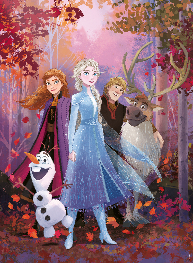 Weitere Ansicht: Ravensburger Kinderpuzzle - 12849 Ein fantastisches Abenteuer - Disney Frozen-Puzzle für Kinder ab 7 Jahren, mit 150 Teilen im XXL-Format