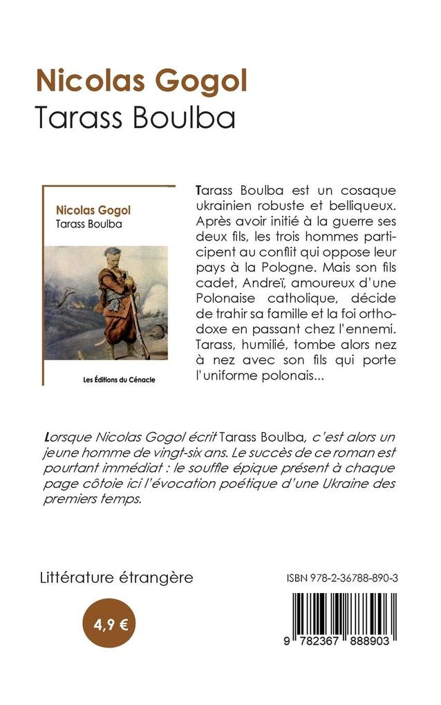 Weitere Ansicht: Tarass Boulba (édition de référence) | Nicolas Gogol