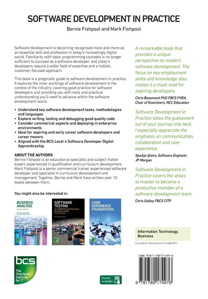 Weitere Ansicht: Software Development in Practice | Mark Fishpool, Bernie Fishpool