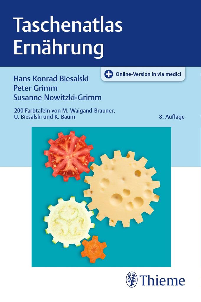 Produktbild: Taschenatlas Ernährung | Susanne Nowitzki-Grimm, Peter Grimm, Hans Konrad Biesalski