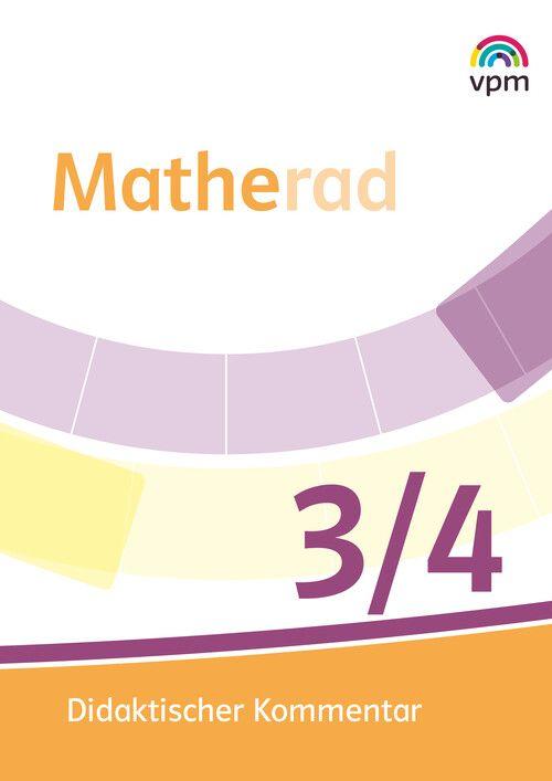 Produktbild: Matherad 3/4. Didaktischer Kommentar Klasse 3/4