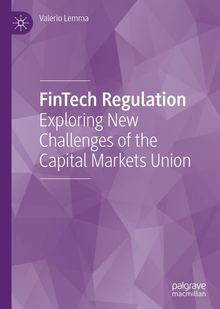 Produktbild: FinTech Regulation | Valerio Lemma