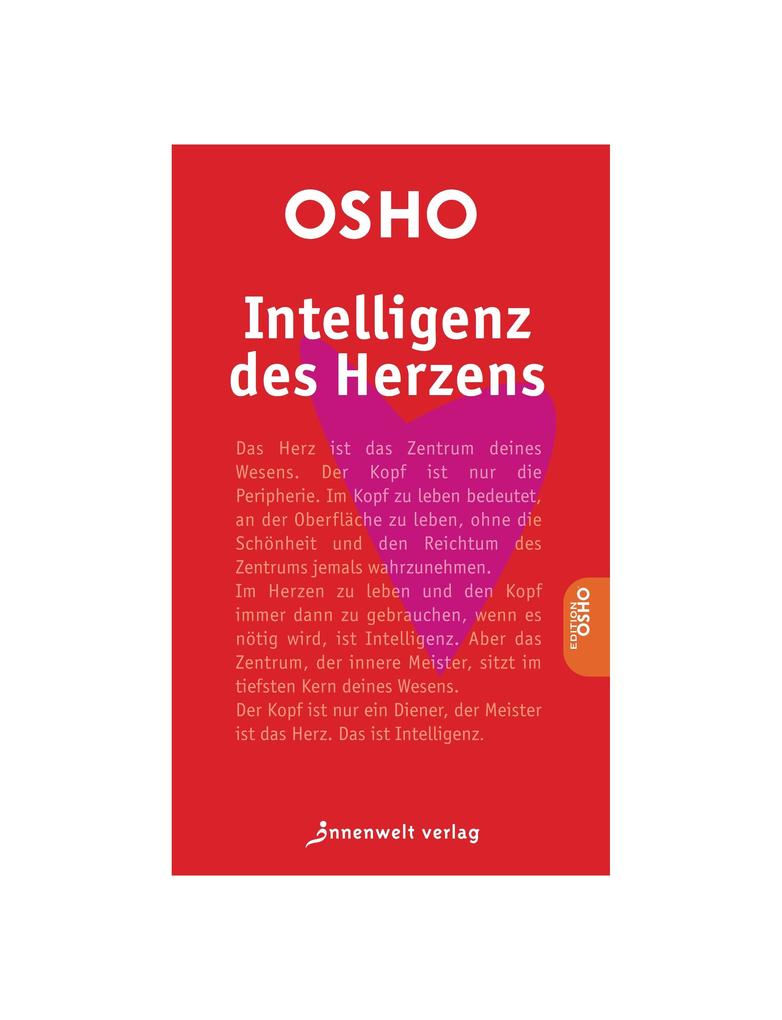 Produktbild: Intelligenz des Herzens | Osho