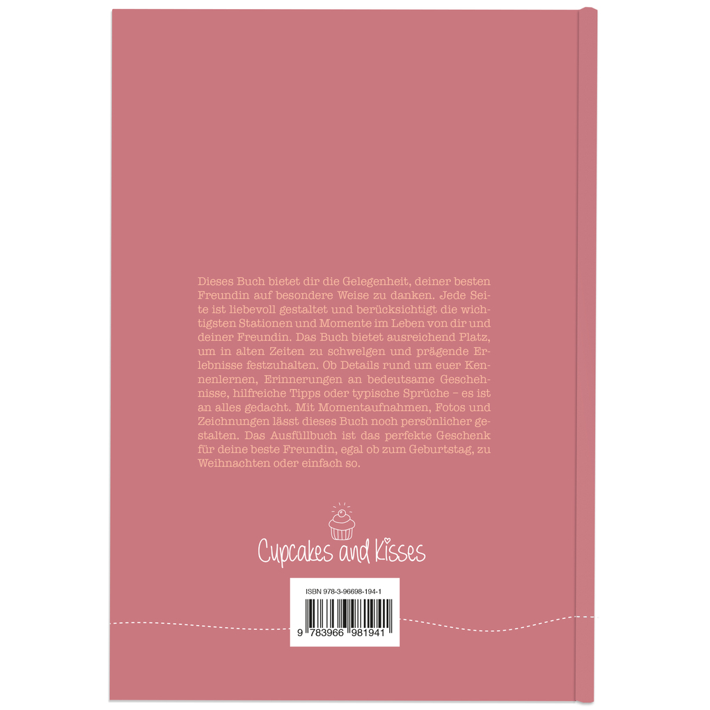 Weitere Ansicht: Du bist die beste Freundin der Welt | Cupcakes & Kisses