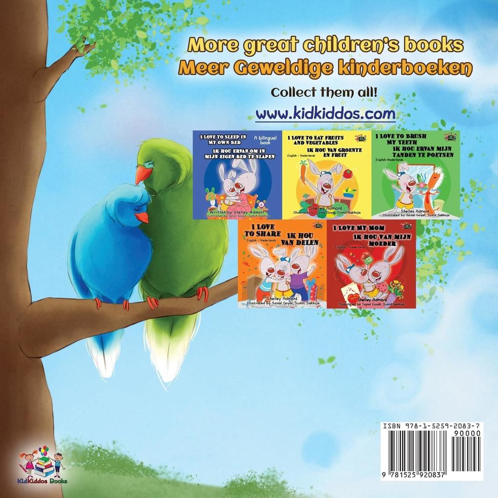 Weitere Ansicht: Goodnight, My Love! Welterusten, lieverd! | Shelley Admont, Kidkiddos Books