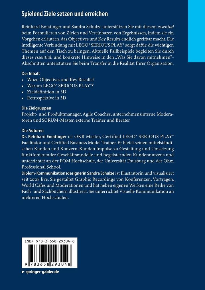 Weitere Ansicht: Spielend Ziele setzen und erreichen | Reinhard Ematinger, Sandra Schulze