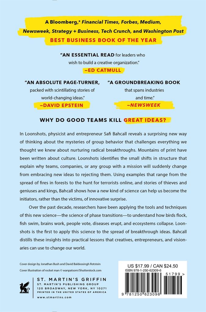 Weitere Ansicht: Loonshots | Safi Bahcall