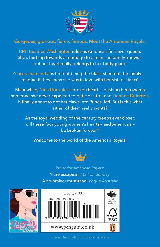 Weitere Ansicht: American Royals 02. Majesty | Katharine McGee