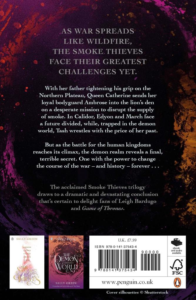 Weitere Ansicht: The Burning Kingdoms (The Smoke Thieves Book 3) | Sally Green