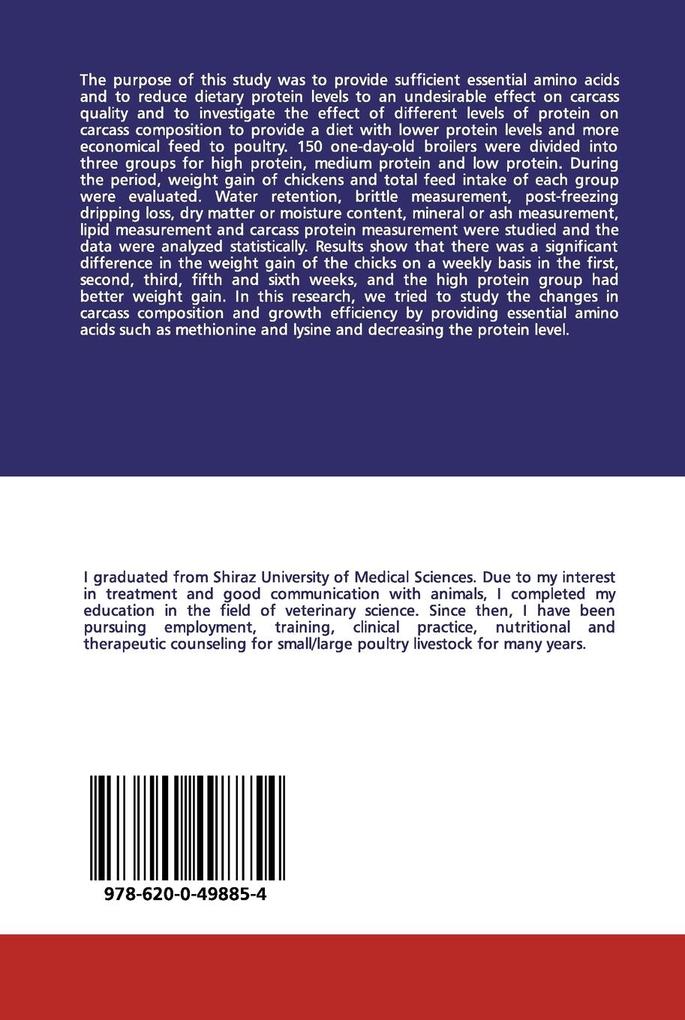 Weitere Ansicht: Protein Concentration in Chicken | Mostafa Iman