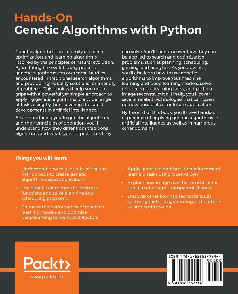 Weitere Ansicht: Hands-On Genetic Algorithms with Python | Eyal Wirsansky