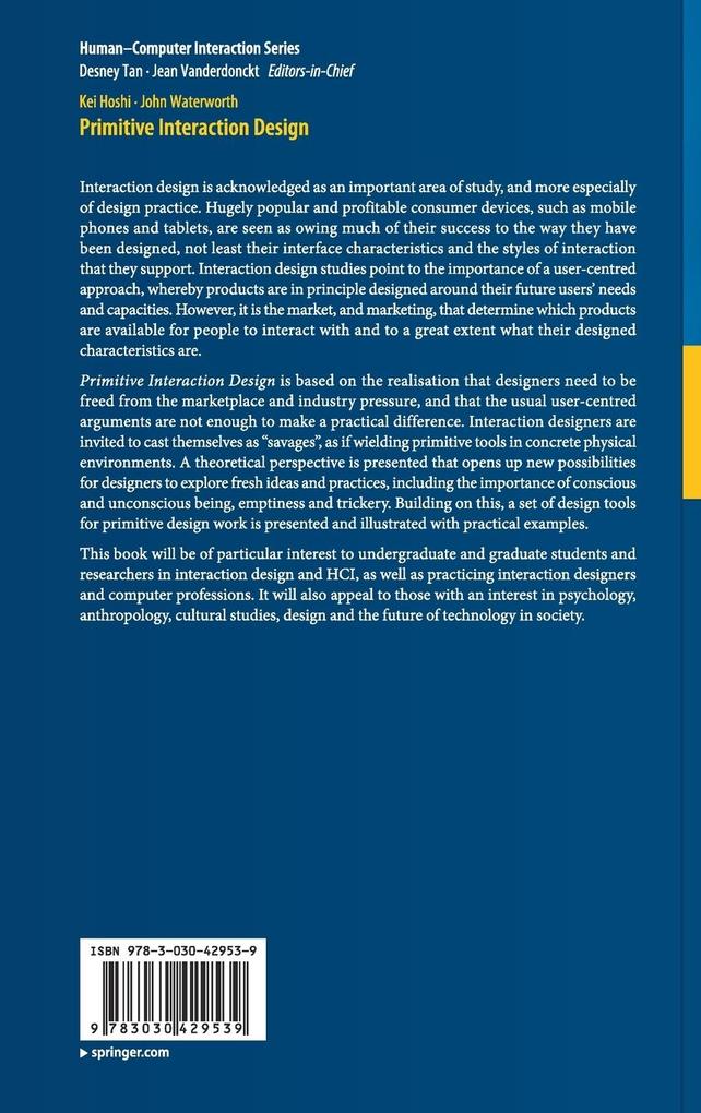 Weitere Ansicht: Primitive Interaction Design | Kei Hoshi, John Waterworth
