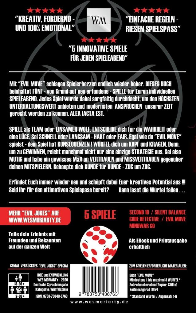 Weitere Ansicht: EVIL MOVE | Wes Moriarty