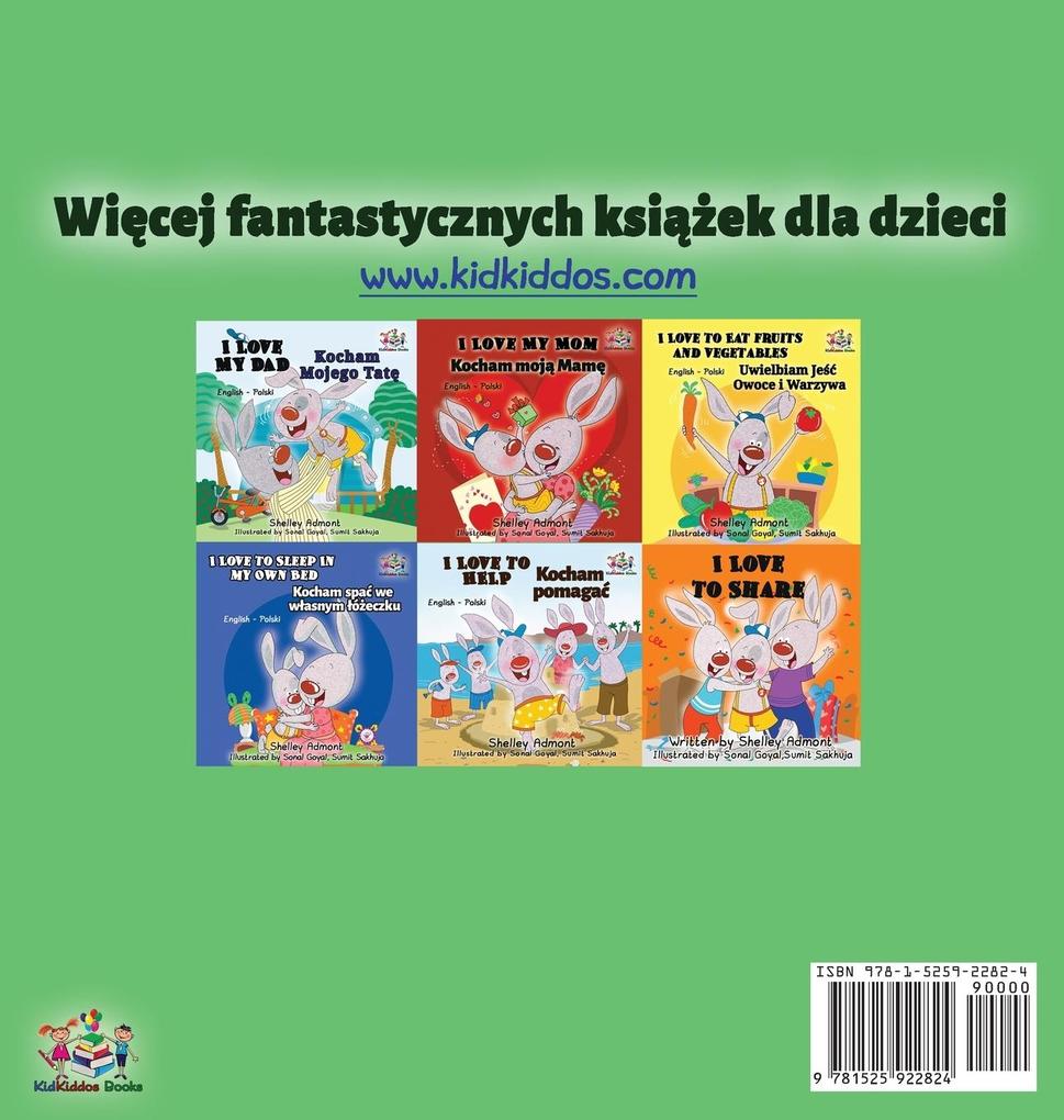 Weitere Ansicht: I Love to Brush My Teeth (Polish Edition) | Shelley Admont, Kidkiddos Books
