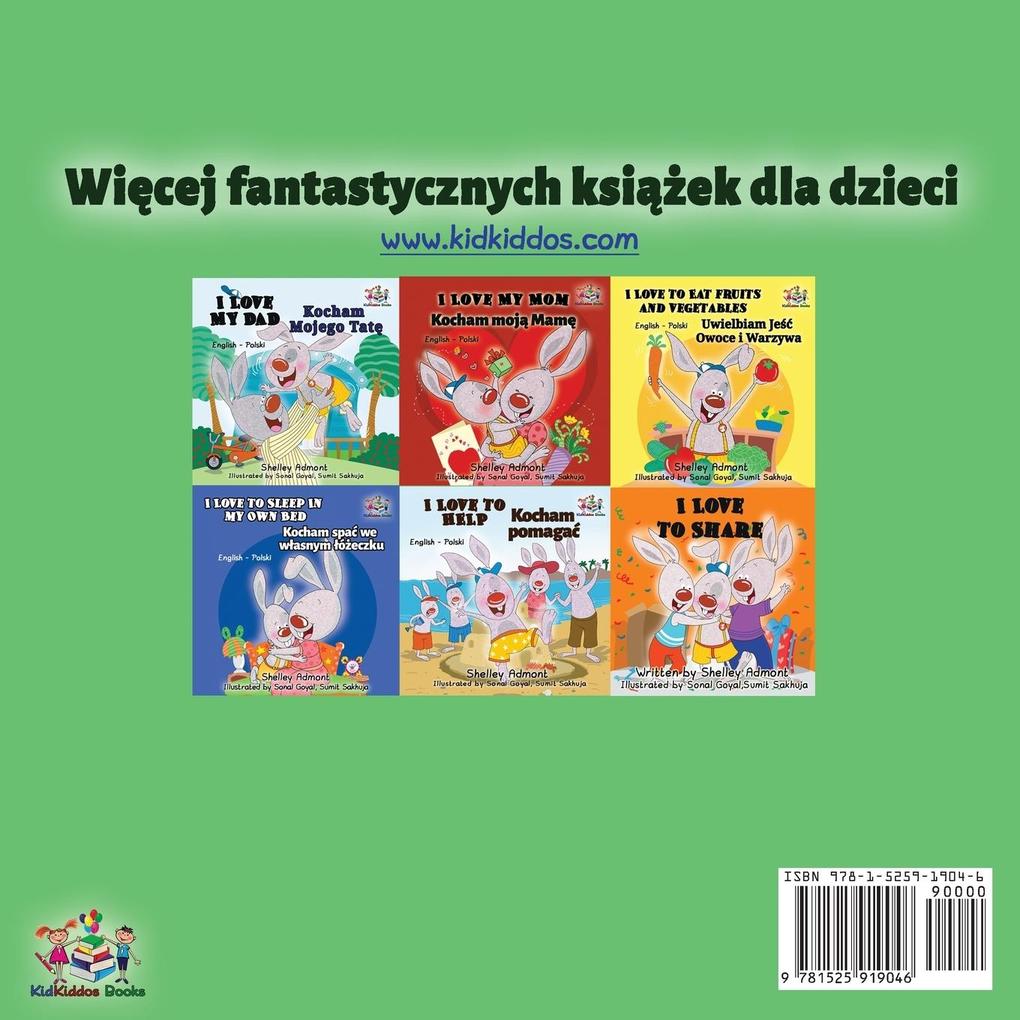 Weitere Ansicht: I Love to Brush My Teeth (Polish Edition) | Shelley Admont, Kidkiddos Books