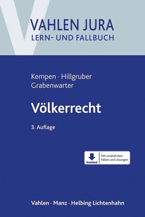 Produktbild: Völkerrecht | Bernhard Kempen, Christian Hillgruber, Christoph Grabenwarter