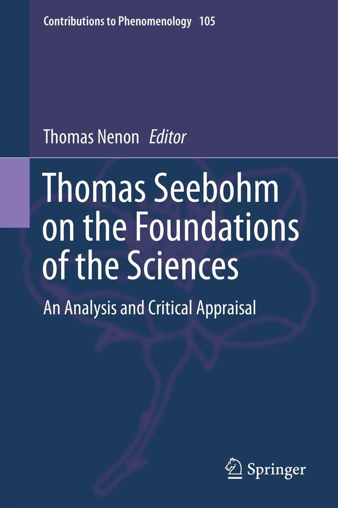 Produktbild: Thomas Seebohm on the Foundations of the Sciences