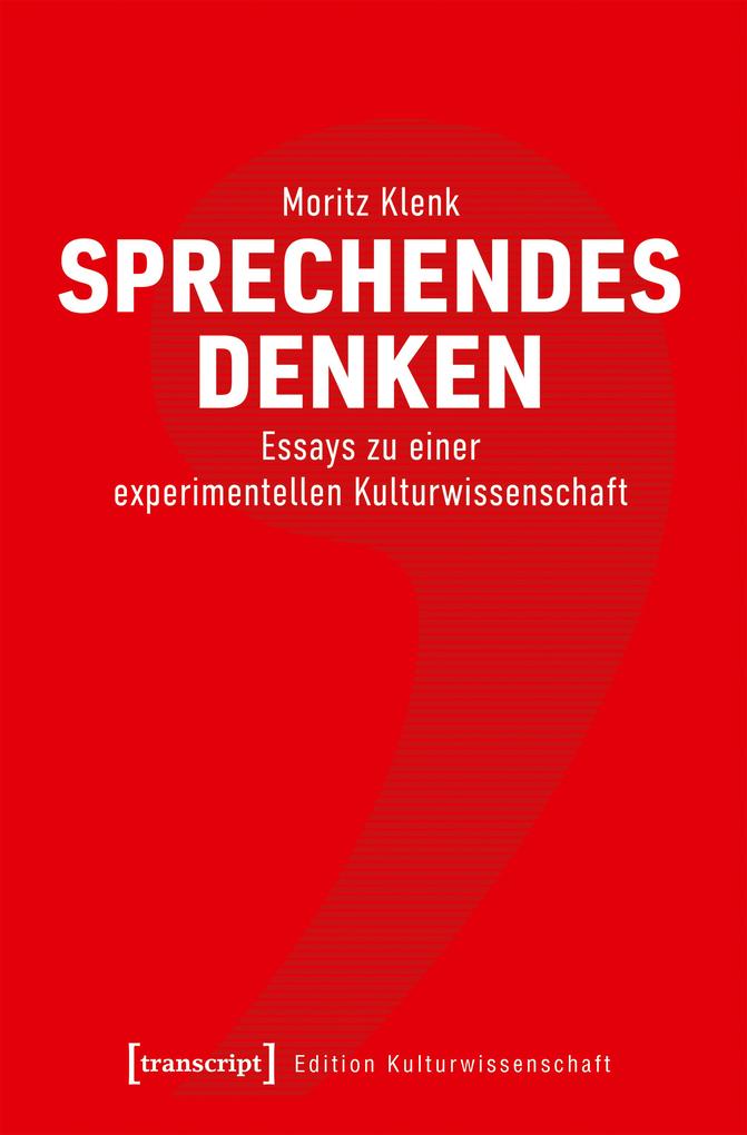 Produktbild: Sprechendes Denken | Moritz Klenk