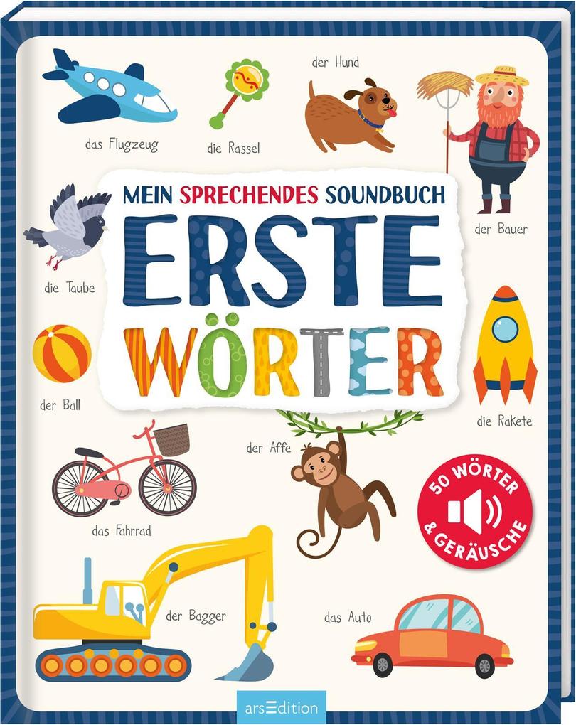 Produktbild: Mein sprechendes Soundbuch - Erste Wörter | Lucca Züchner