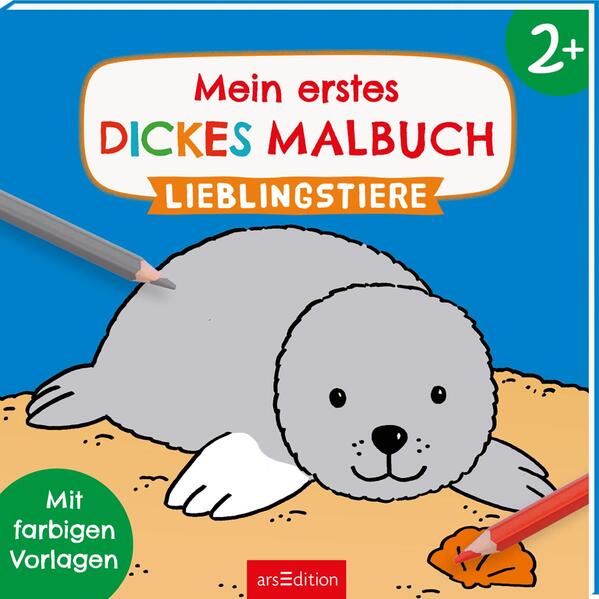 Produktbild: Mein erstes dickes Malbuch ab 2 - Lieblingstiere