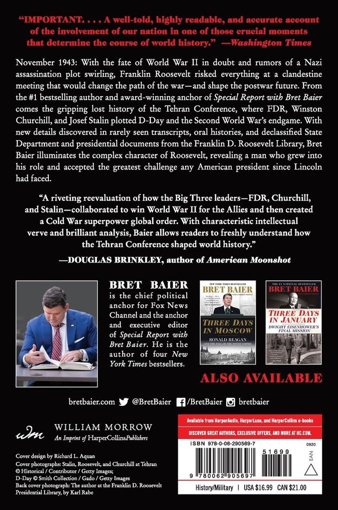 Weitere Ansicht: Three Days at the Brink | Bret Baier, Catherine Whitney