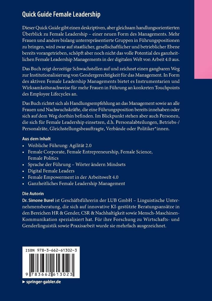 Weitere Ansicht: Quick Guide Female Leadership | Simone Burel