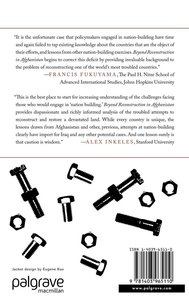 Weitere Ansicht: Beyond Reconstruction in Afghanistan