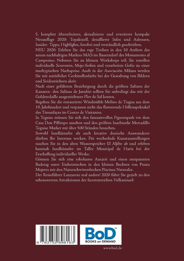 Weitere Ansicht: Lanzarote ...mal anders! Kompakt Reiseführer 2020 | Andrea Müller
