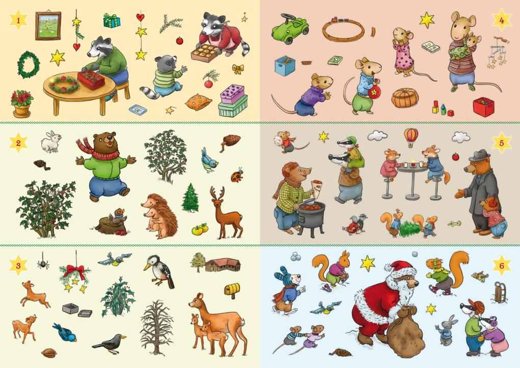 Weitere Ansicht: Mein Sticker-Adventskalender | Klara Kamlah