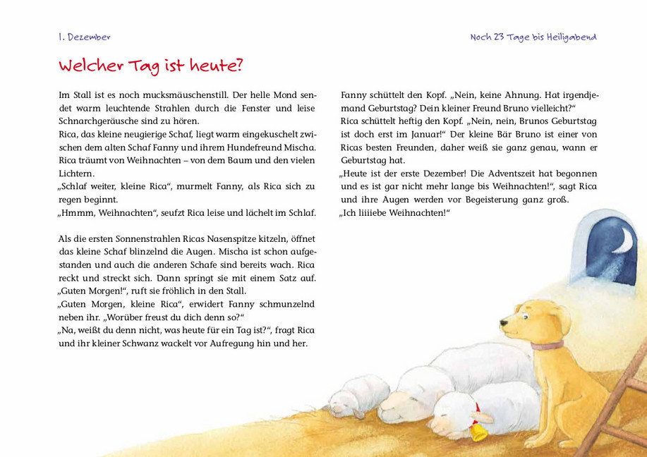 Weitere Ansicht: Ricas Weihnachtsüberraschung | Klara Kamlah