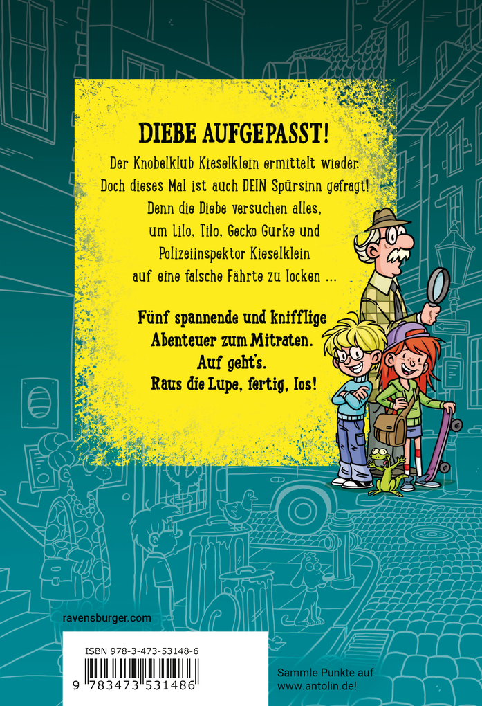 Weitere Ansicht: Schnapp den Dieb! Spannende Rätselkrimis zum Mitraten | Steffen Gumpert