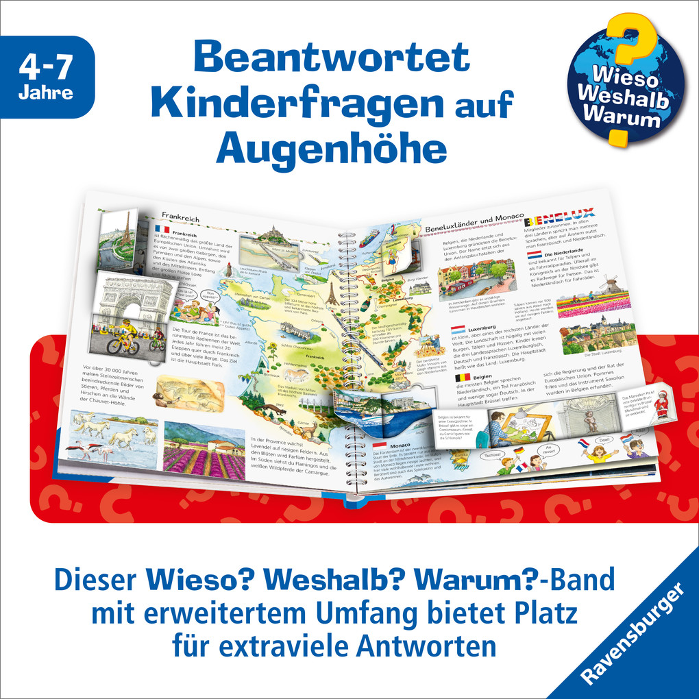 Weitere Ansicht: Wieso? Weshalb? Warum?: Mein erster Europa-Atlas | Andrea Erne