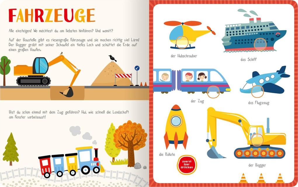 Weitere Ansicht: Mein sprechendes Soundbuch - Erste Wörter | Lucca Züchner