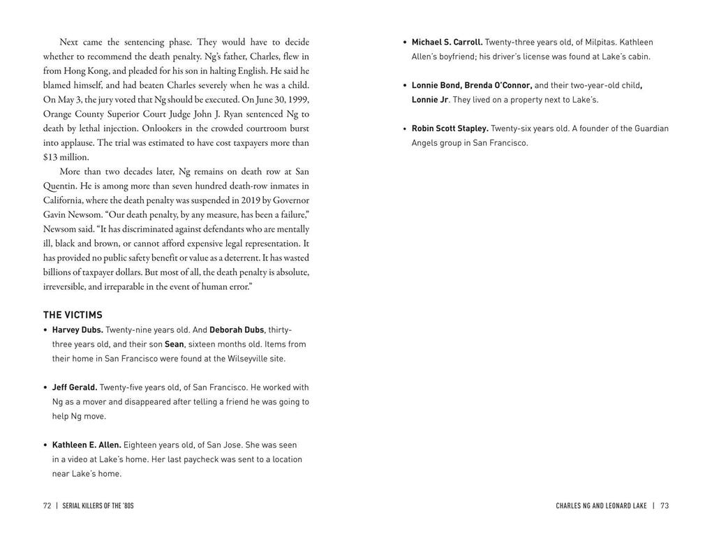 Weitere Ansicht: Serial Killers of the '80s | Jane Fritsch