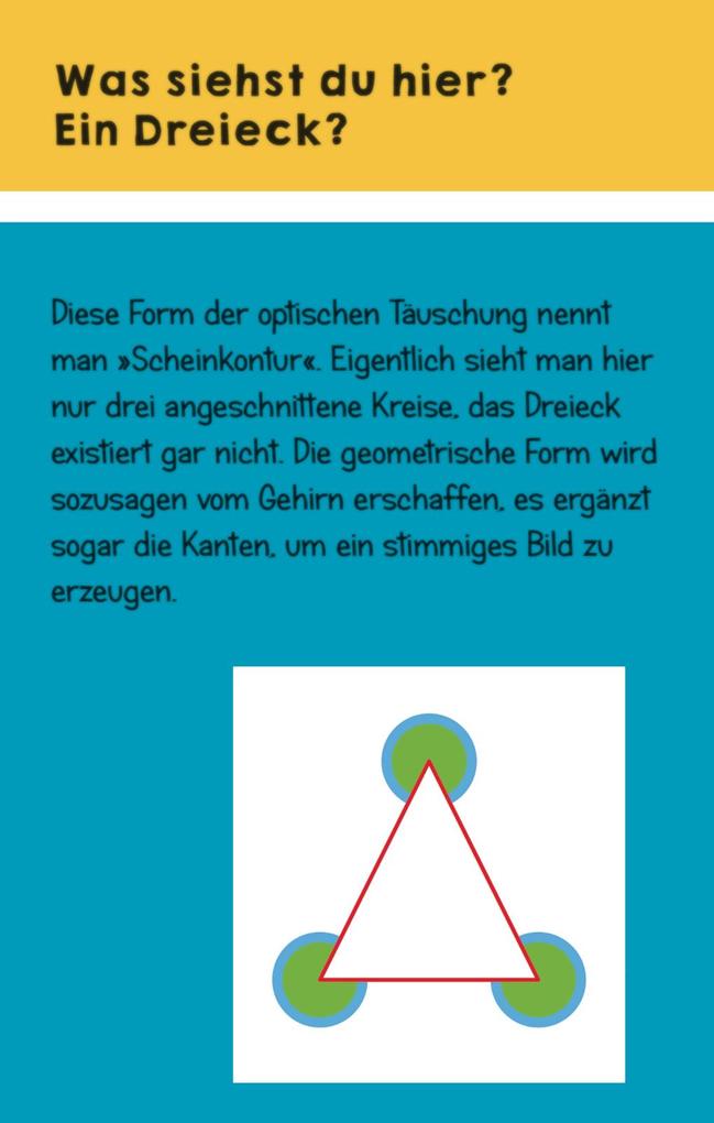 Weitere Ansicht: Optische Täuschungen