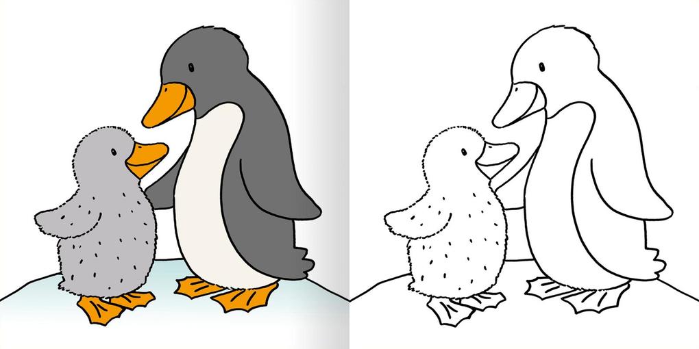 Weitere Ansicht: Mein erstes dickes Malbuch ab 2 - Lieblingstiere