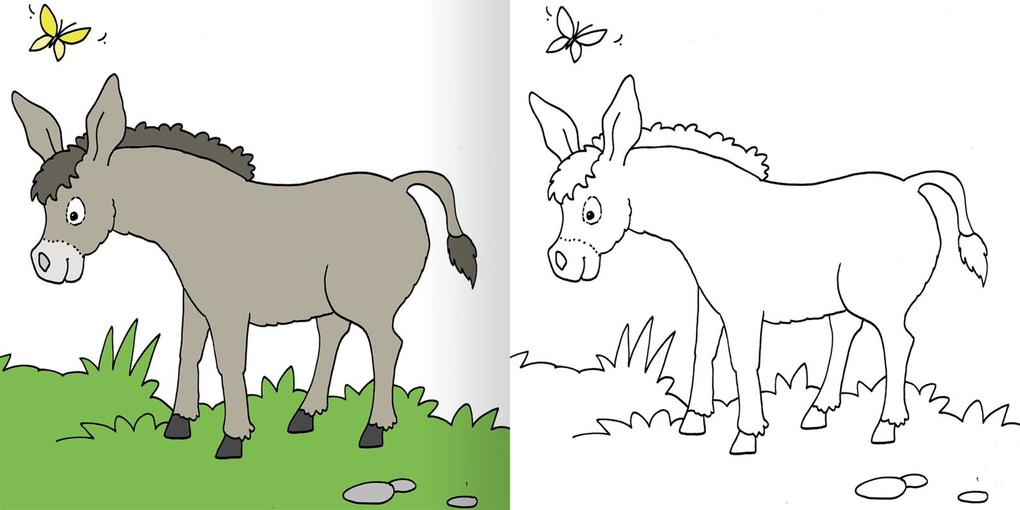 Weitere Ansicht: Mein erstes dickes Malbuch ab 2 - Lieblingstiere