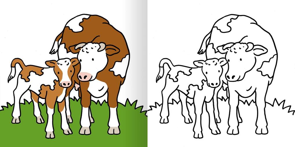 Weitere Ansicht: Mein erstes dickes Malbuch ab 2 - Lieblingstiere