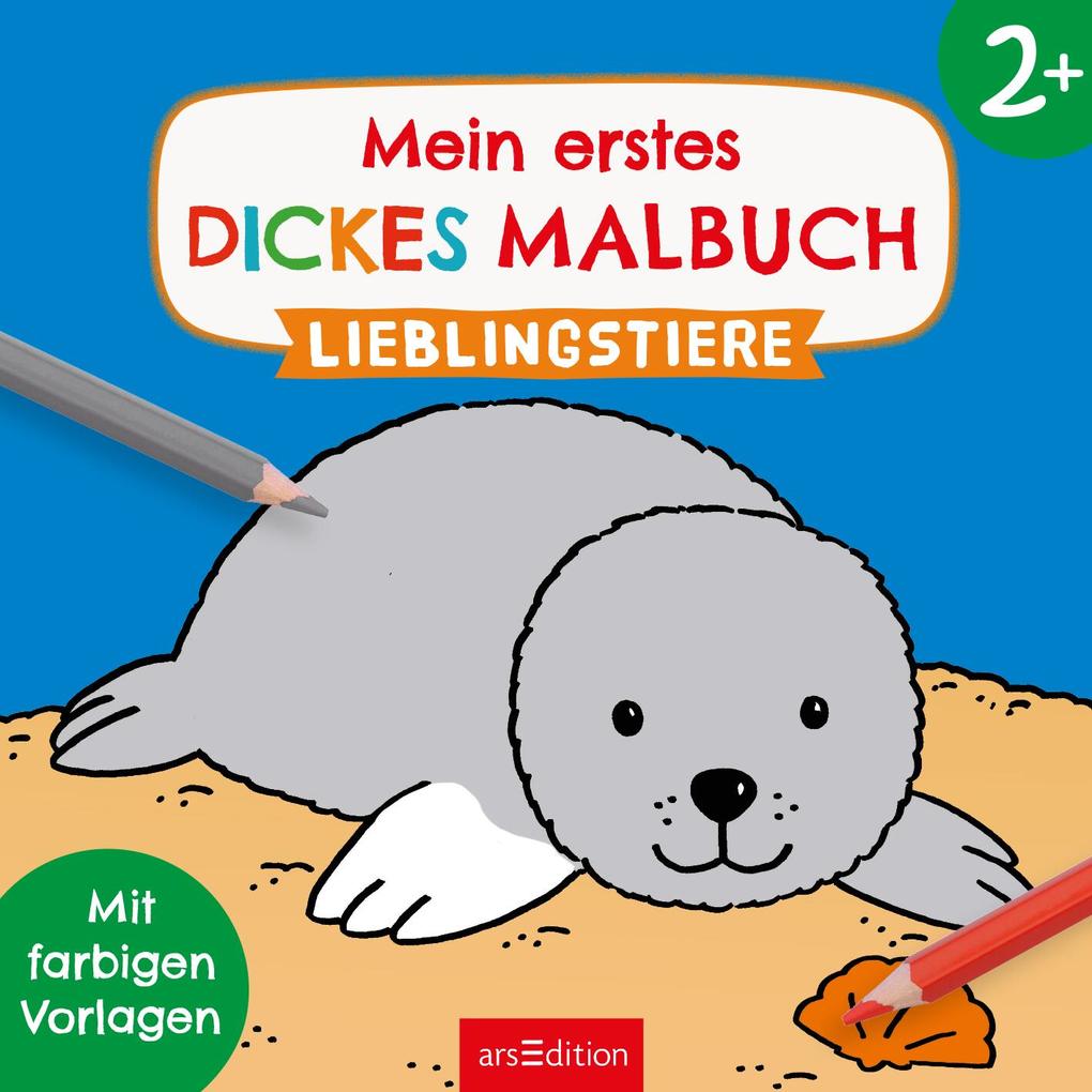 Weitere Ansicht: Mein erstes dickes Malbuch ab 2 - Lieblingstiere