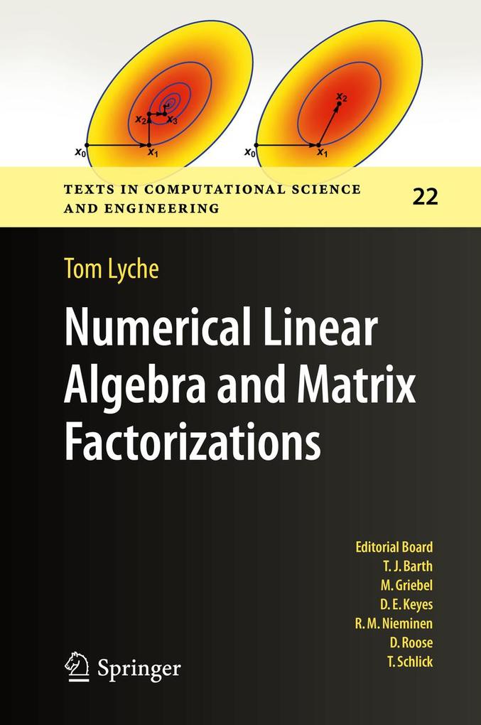 Produktbild: Numerical Linear Algebra and Matrix Factorizations | Tom Lyche