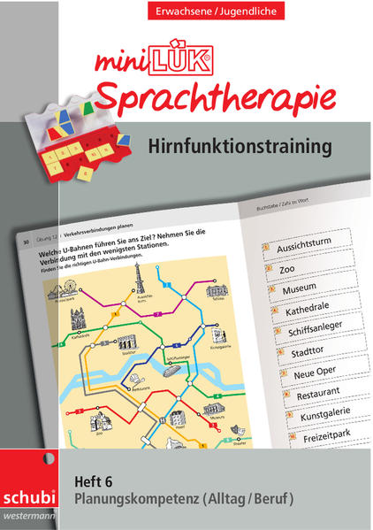 Produktbild: miniLÜK-Sprachtherapie - Hirnfunktionstraining | Steiner, Zöllner