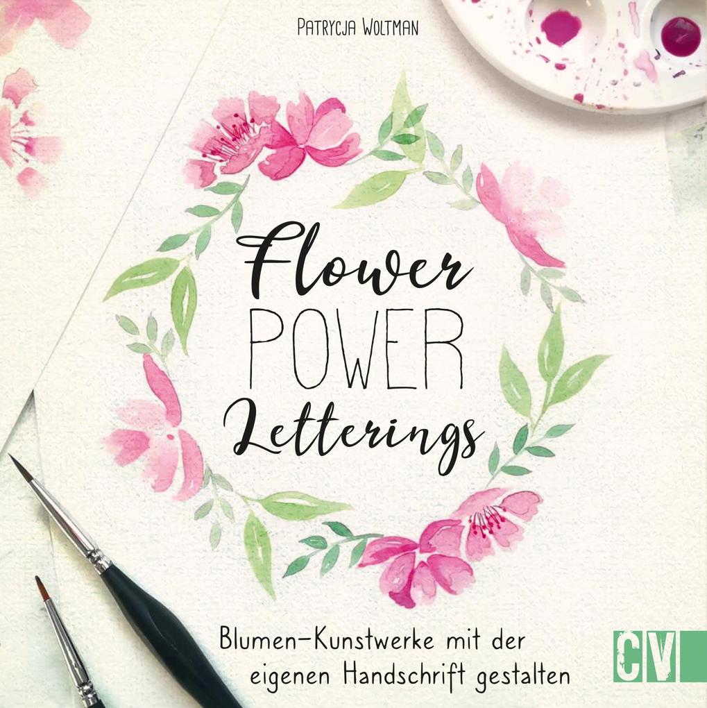 Produktbild: Flower Power Letterings | Patrycja Woltman