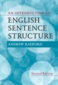 Produktbild: An Introduction to English Sentence Structure | Andrew Radford