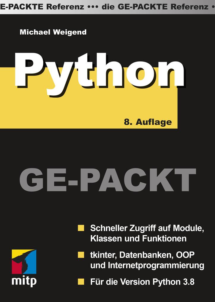 Produktbild: Python Ge-Packt | Michael Weigend