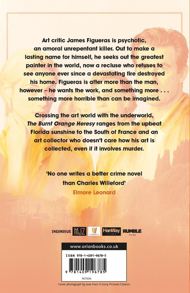 Weitere Ansicht: The Burnt Orange Heresy | Charles Willeford